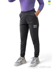 Спортивные брюки, Sport style оптом 100231 графіт mu