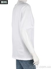 Футболка, BIG оптом --- 4049-06-2 white