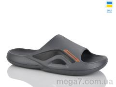 Шлепки, DeMur оптом L131 графіт