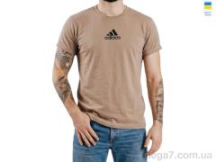 Футболка, Sport style оптом 01AD св.бежевий