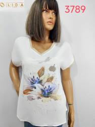 Футболки женские БАТАЛ оптом 69520713 3789-1