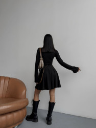 Сукні жіночі (чорний) оптом 