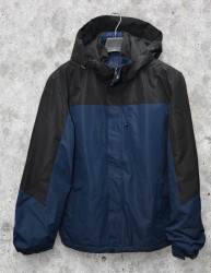 Куртки демисезонные мужские (темно-синий) оптом 24016793 1336-34