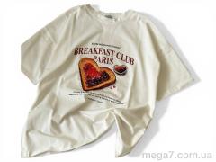 Футболка, Alisa Brand оптом 685 молочний