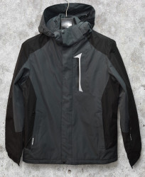 Куртки демисезонные мужские (серый) оптом QQN 73052198 1318-25