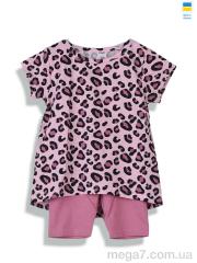 Костюм, Kir15 оптом 23281 рожевий леопард