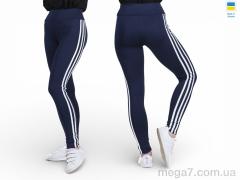 Лосины, Sport style оптом 5253 т.синій