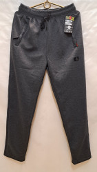 Спортивные штаны мужские (серый) оптом 62810534 7103-22
