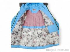 Куртка, Kids-modnik оптом 88-161 блакитний