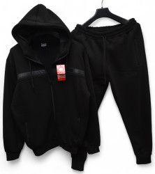 Спортивные костюмы мужские на флисе БАТАЛ оптом 14053798 0106-11