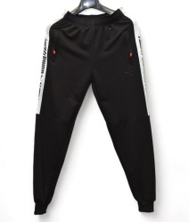 Спортивные штаны мужские (черный) оптом 92360475 03-22