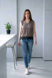 Блузки женские БАТАЛ оптом 80542716 872-139