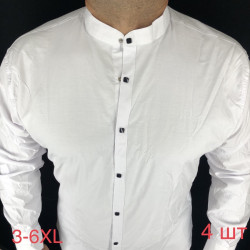 Рубашки мужские VARETTI БАТАЛ оптом 64259137 72452-1-58
