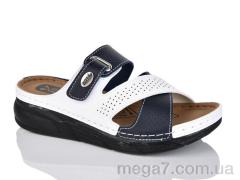 Шлепки, Sali-2 оптом Эмири/Oscar/sali, бывш 1096 бел 820 white-navy