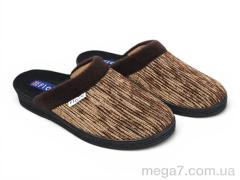Тапки, Rai shoes оптом 74735720 св.коричневий