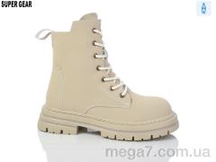 Ботинки, Super Gear оптом 025-39 beige