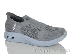 Кроссовки, Violeta оптом 45-408 grey