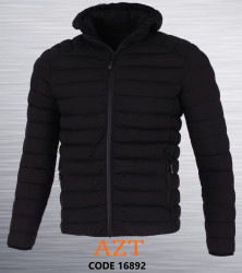 Куртки демисезонные мужские (черный) оптом 72358041 16892-5