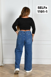 Джинси жіночі НАПІВБАТАЛ оптом