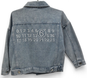 Куртки джинсовые детские оптом 02591437 103-104