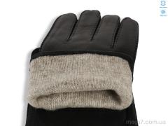Перчатки, Королева оптом SF03 шкіра оленя хутро black