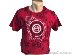 Футболка, TurkishBrend оптом 23008 червоний