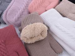 Варежки, Королева оптом CAP 1128 ж альпака хутро mix