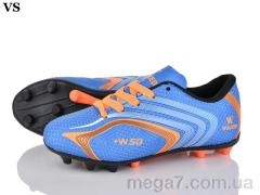 Футбольная обувь, VS оптом --- Walked Crampon blue-orange (31-35)