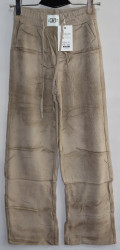 Спортивные штаны женские YIMEITE на меху оптом 76249308 601-1-5