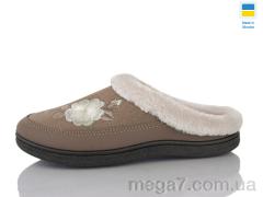 Тапки, Lot Shoes оптом T01 кавовий