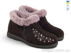 Бурки, Rai shoes оптом TA2202 коричневий