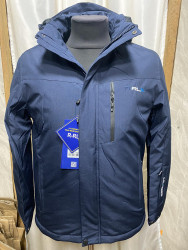 Куртки зимние мужские RLX БАТАЛ (синий) оптом 95761384 709-2-7