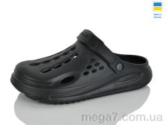 Кроксы, Inblue оптом 026 чорний