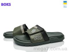 Шлепки, Roks оптом 704 т.хакі