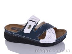 Шлепки, Sali-2 оптом 820 синій