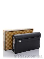 Барсетка, GLAMORTA оптом B002-P009 black