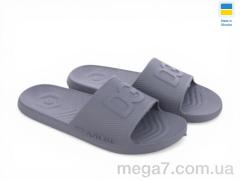 Шлепки, Rai shoes оптом 131 сірий