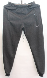 Спортивные штаны мужские на флисе (grey) оптом 81392765 02-10