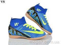 Футбольная обувь, VS оптом Walked Futsal blue-green