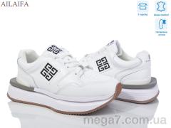 Кроссовки, Ailaifa оптом 8812 white