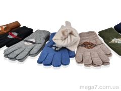 Перчатки, RuBi оптом 5072M mix