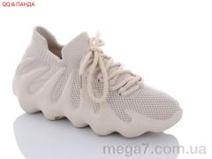 Кроссовки, QQ shoes оптом BK98 beige