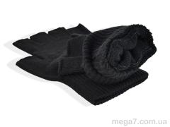 Перчатки, RuBi оптом 2510 (16,5см) black