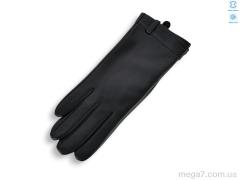 Перчатки, Королева оптом YS01Ж шкіра кози вовна black