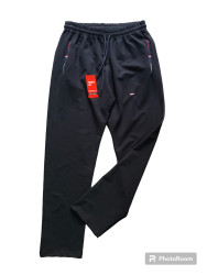 Спортивные штаны мужские БАТАЛ (темно-синий) оптом Турция 67253089 05-63
