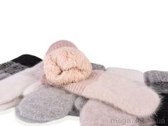 Варежки, RuBi оптом 7289 mix