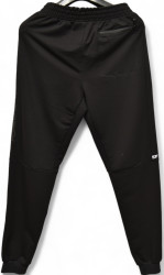 Спортивні штани чоловічі (чорний) оптом  