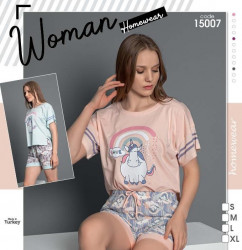 Ночные пижамы  женские BOYRAZ оптом 10682943 15007-13