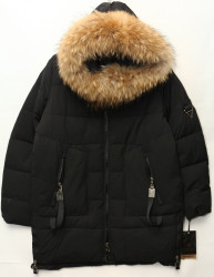 Куртки зимние женские MAX RITA на меху (черный) оптом 72034198 226-6