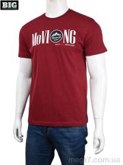 Футболка, BIG оптом 3707-071-2 bordo